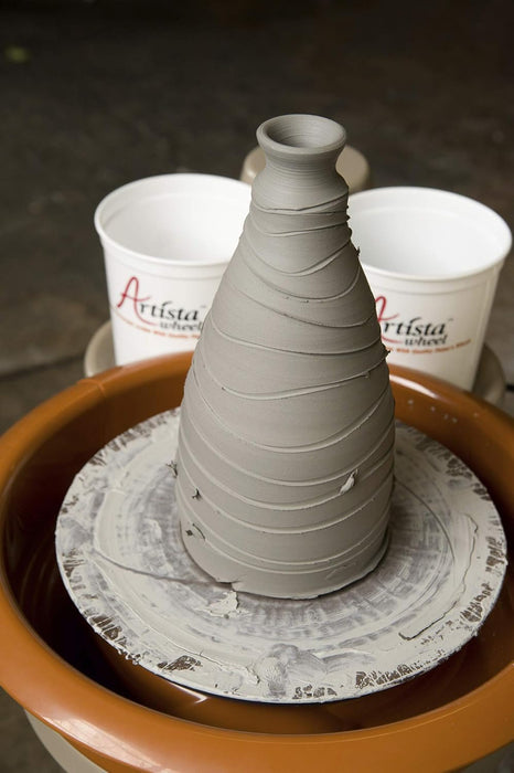 Speedball Artista Pottery Wheel, Portable, 1/3 HP Motor, 11" Wheel Head, 25 Lbs Capacity for Pottery & Ceramics, UPC 651032000003